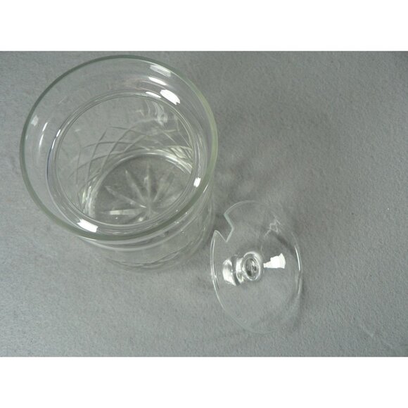 Crystal Clear Glass Jar With Lid & Spoon Notch For Sugar Honey Jam & More - Picture 7 of 9